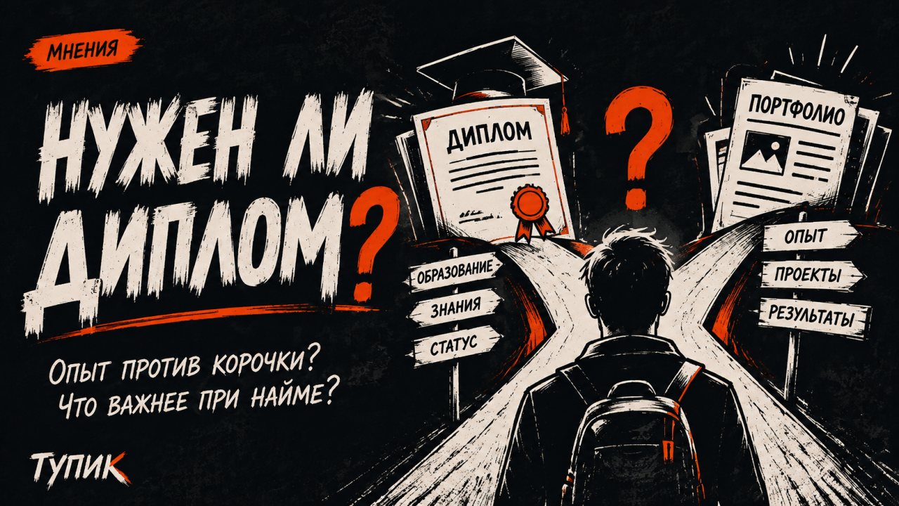 Нужен ли диплом при приёме на работу, если у кандидата есть опыт и портфолио?